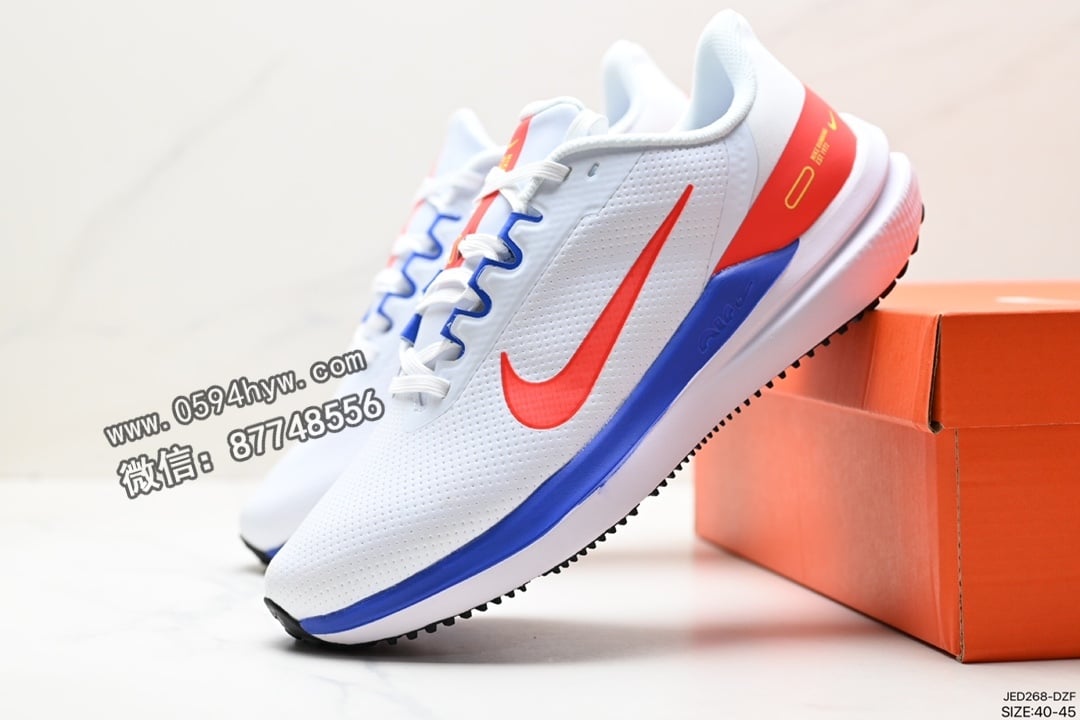 跑步鞋, 耐克, Zoom, Nike Air, NIKE, Air Zoom, AI - 耐克 Nike Air Zoom Winflo 9代 皮面训跑练步鞋 货号：813599-022