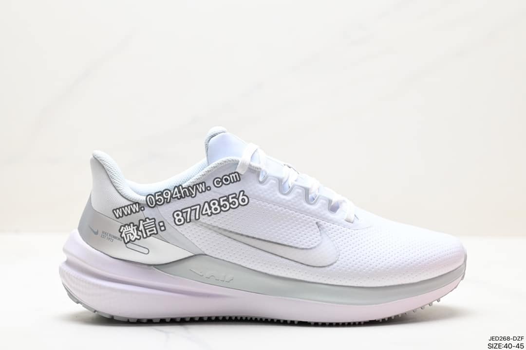 耐克Nike Air Zoom Winflo 9代 皮面训跑练步鞋