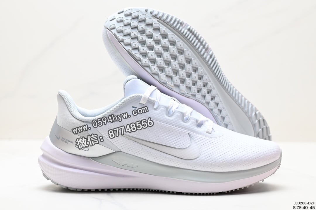 跑步鞋, 耐克, Zoom, Nike Air, NIKE, Air Zoom, AI - 耐克Nike Air Zoom Winflo 9代 皮面训跑练步鞋