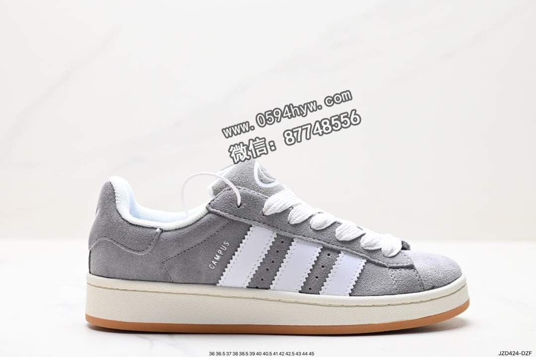 阿迪达斯 Adidas Originals Campus 00s 学院系列 低帮板鞋 货号：GY6433