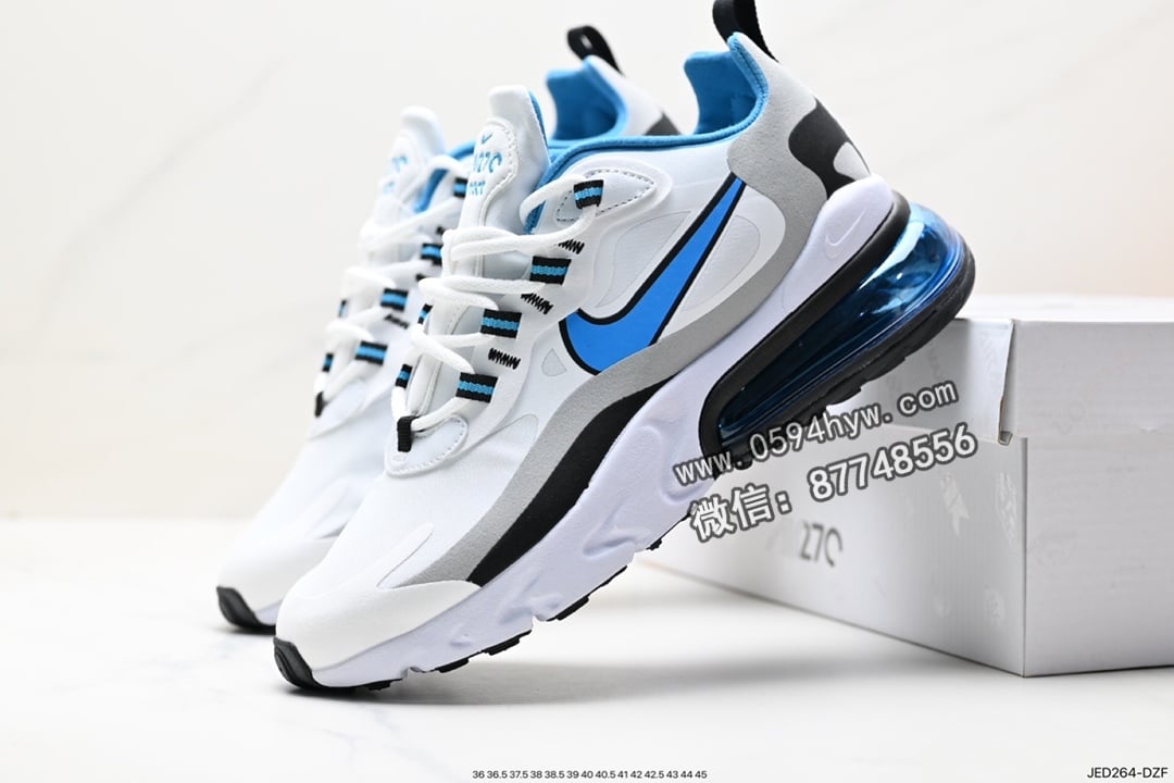 React, Nike Air Max 270, Nike Air Max, Nike Air, NIKE, Max 270, Air Max 270 React, Air Max - Nike Air Max 270 React QP 系列 白蓝色  CI1290-101