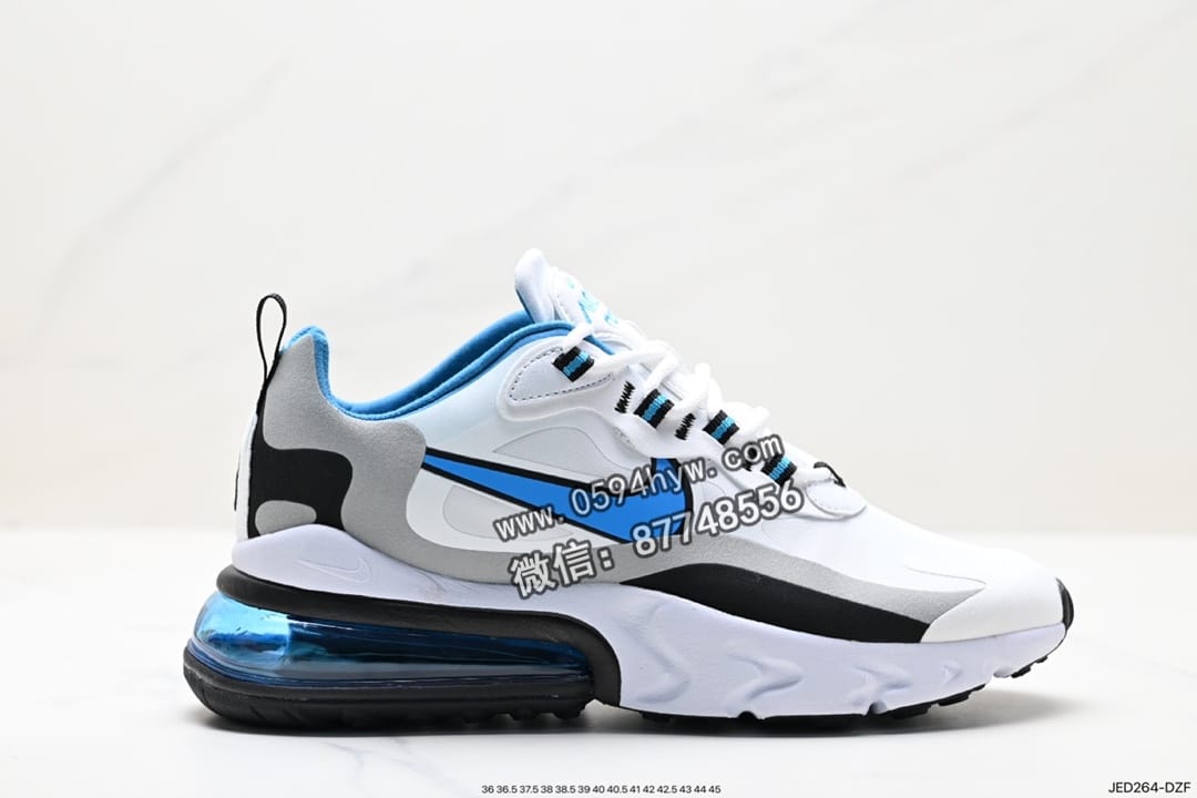 Nike Air Max 270 React QP 系列 白蓝色  CI1290-101