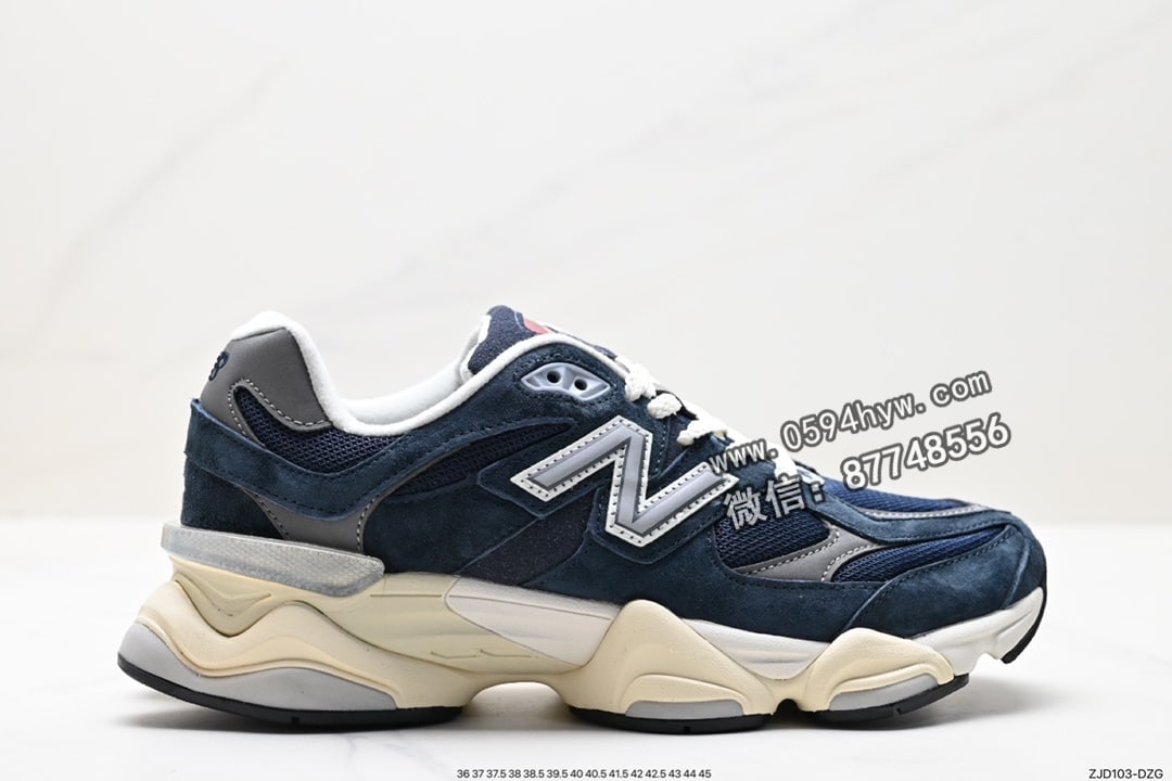 NB Joe Freshgoods x New Balance NB9060 复古休闲运动慢跑鞋 颜色：粉橘 货号：U9060IECB