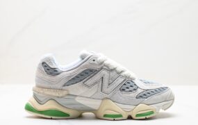 新百伦 NB Joe Freshgoods x New Balance NB9060 休闲运动慢跑鞋，鞋面由空间双格及磨砂鞋面拼接，粉橘色调，大面积网眼和麂皮材质覆盖，配备ABZORB避震科技，货号：U9060WCG。尺码：36-45，ID：ZDD085-DZG。