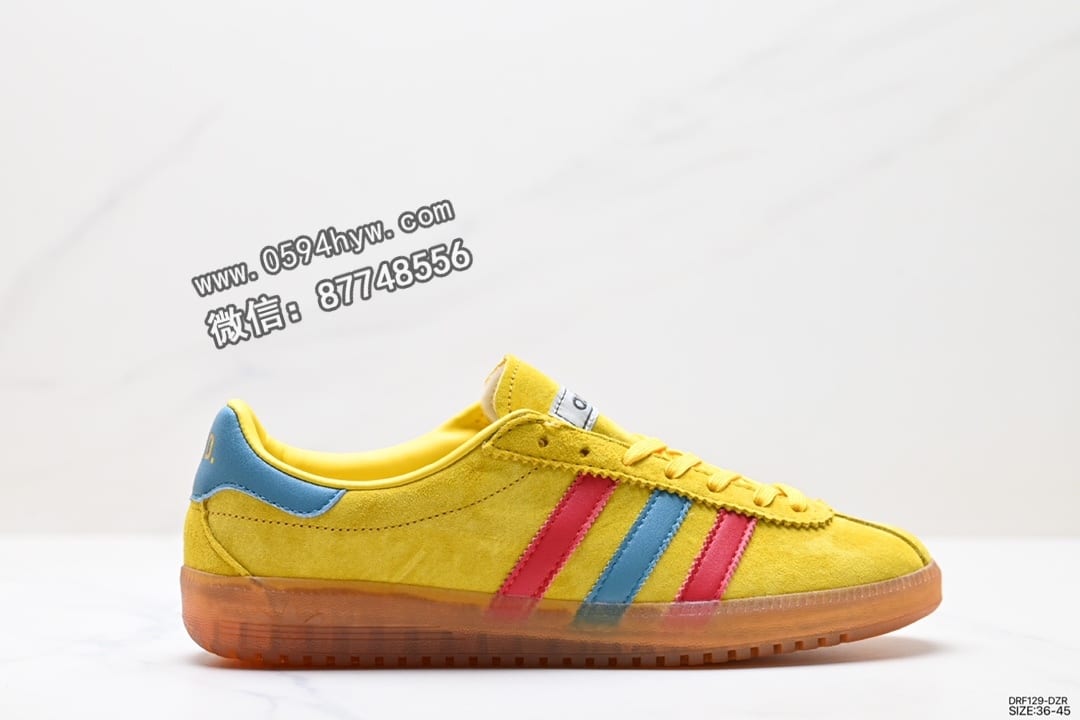 Adidas Adidas Originals Bermuda 麂皮板鞋 低帮 灰色 货号: B41472