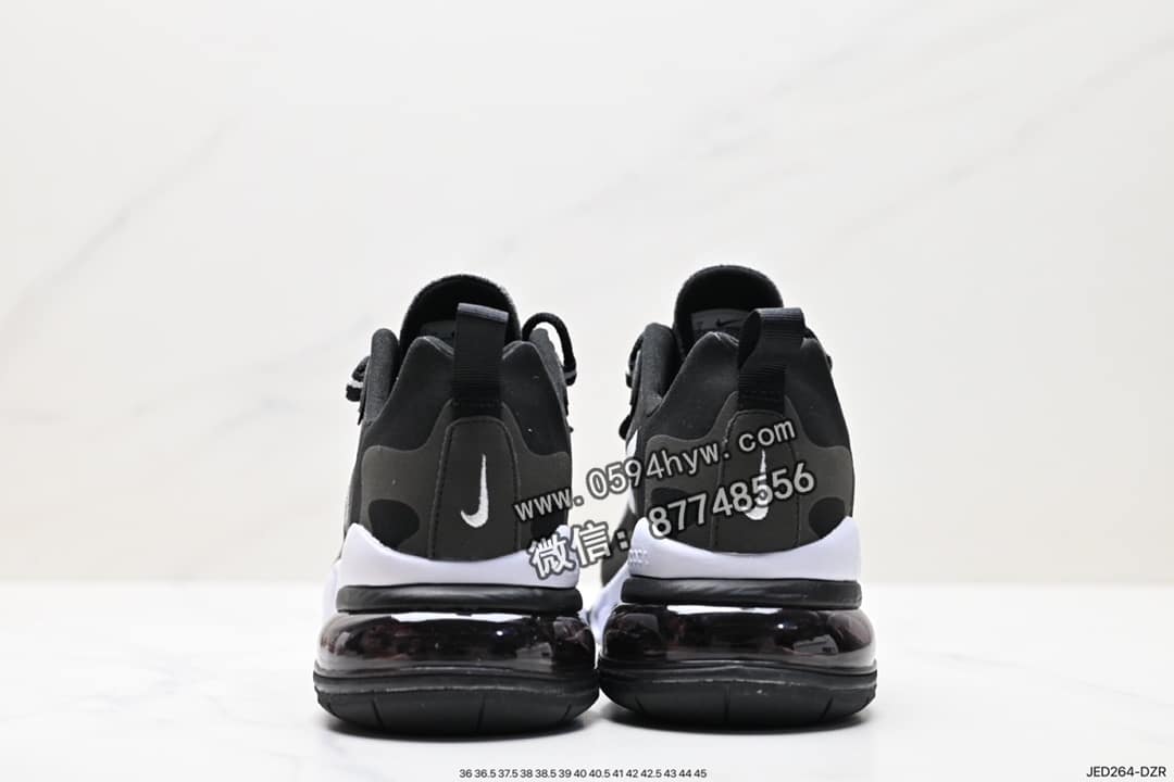 运动鞋, React, Nike Air Max, Nike Air, NIKE, Max 270, Air Max 270 React, Air Max - 耐克 Nike Air Max 270 React QP White/Light Blue 270瑞亚赛车系列气垫运动鞋 货号：AO4971-001