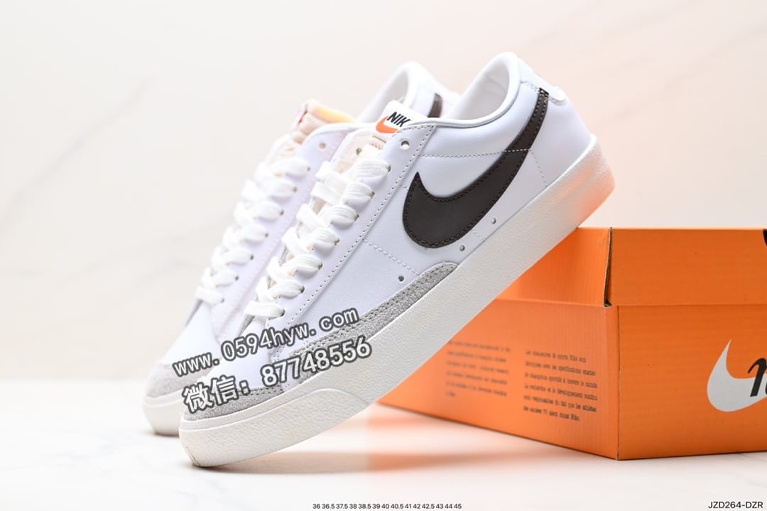 板鞋, 开拓者, 低帮板鞋, Nike Blazer Low, Nike Blazer, NIKE, Blazer - Nike Blazer Low‘77 VNTG 开拓者系列 低帮板鞋 货号：DA6364-100