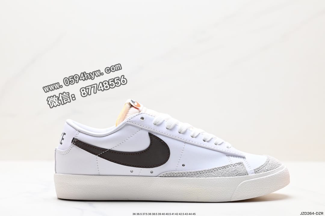 Nike Blazer Low‘77 VNTG 开拓者系列 低帮板鞋 货号：DA6364-100