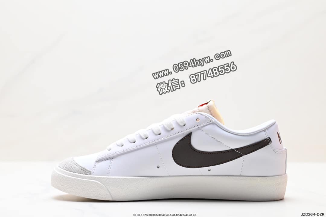 板鞋, 开拓者, 低帮板鞋, Nike Blazer Low, Nike Blazer, NIKE, Blazer - Nike Blazer Low‘77 VNTG 开拓者系列 低帮板鞋 货号：DA6364-100