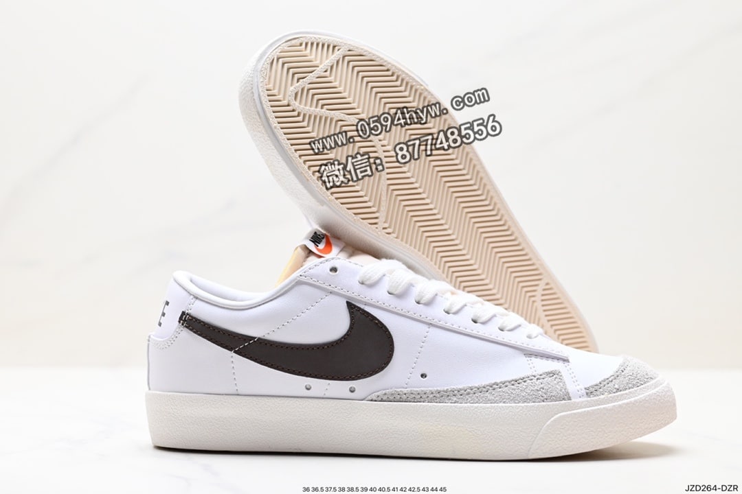 板鞋, 开拓者, 低帮板鞋, Nike Blazer Low, Nike Blazer, NIKE, Blazer - Nike Blazer Low‘77 VNTG 开拓者系列 低帮板鞋 货号：DA6364-100