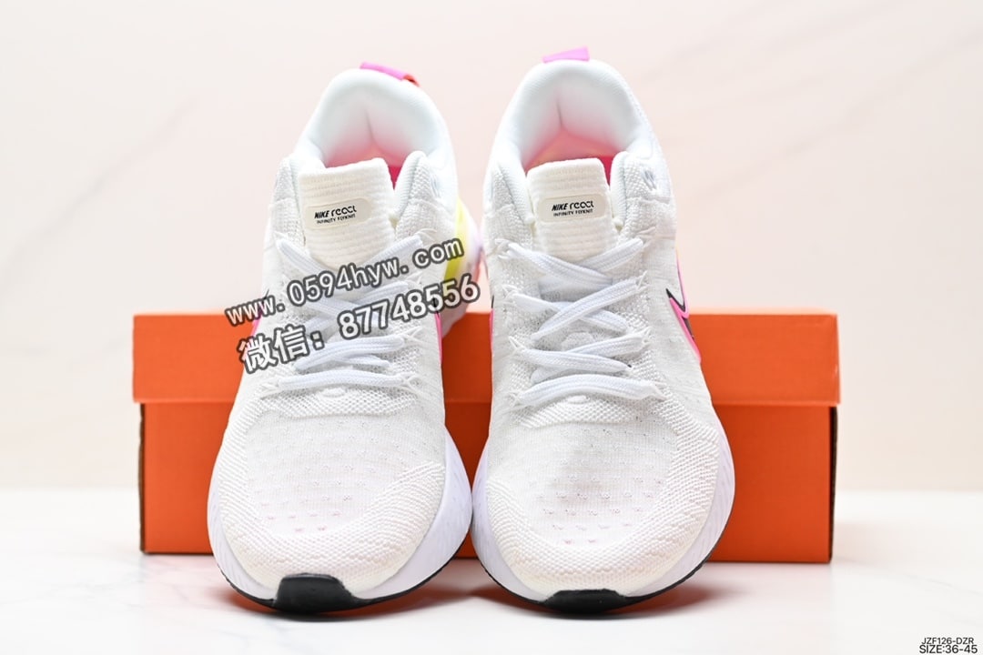 运动鞋, 跑步鞋, React中底, React, Nike React, NIKE - NIKE REACT INFINITY RUN FK 运动鞋 透气跑步鞋 CT2357-102