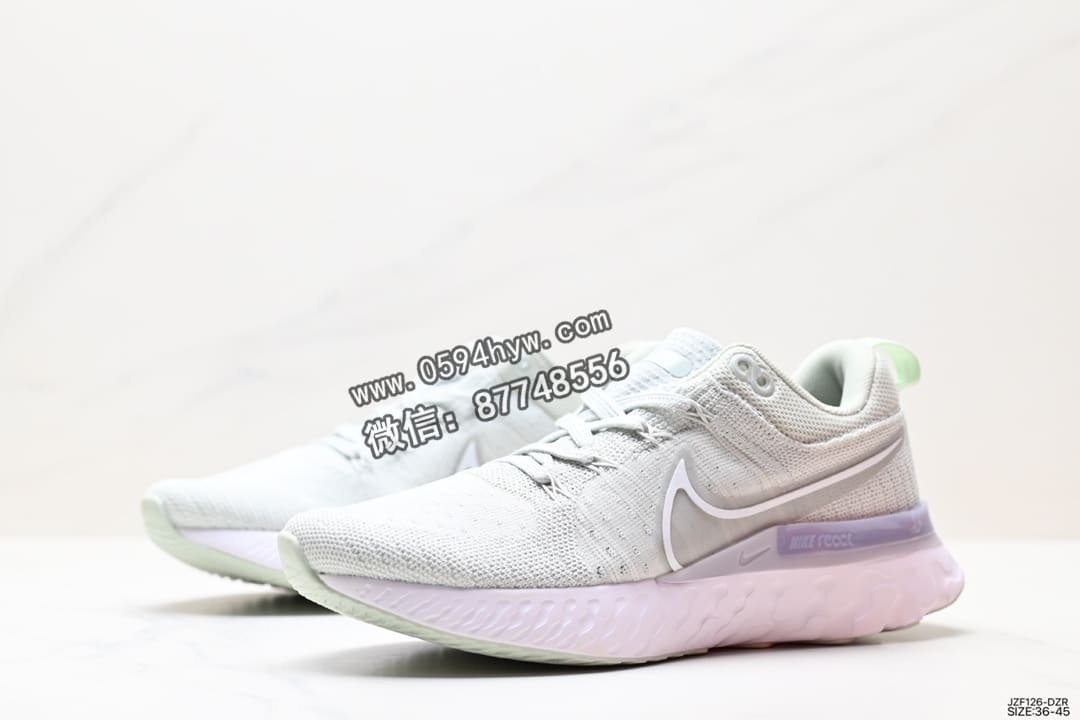 运动鞋, 跑步鞋, 耐克, React, Nike React, NIKE, F1 - 耐克 NIKE REACT INFINITY RUN FK 202 运动鞋 缓震透气 轻便 跑步鞋 货号 CT2357-102  尺码 36-45 ID JZF126-DZR