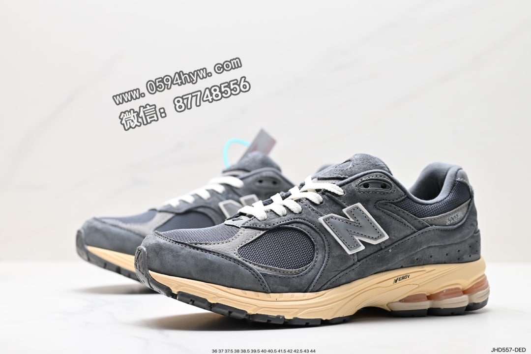 跑步鞋, 老爹鞋, 新百伦, 休闲鞋, New Balance, M2002, 2002R - New Balance M2002 经典复古男女休闲鞋 货号：M2002RHO ID: JHD557-DED