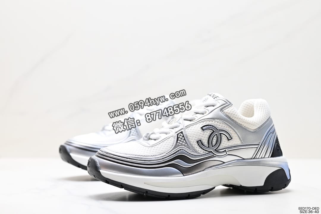运动鞋, 85, 2023 - Chanel 2023 网布运动鞋 货号：EED170-DED