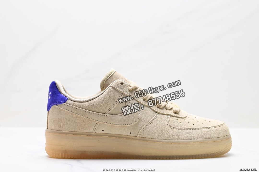 Air Force 1 ‘07 Low #原业务外 蜂窝气垫 #原盒配件
货号：FN7202-224
ID:JSD212-DED