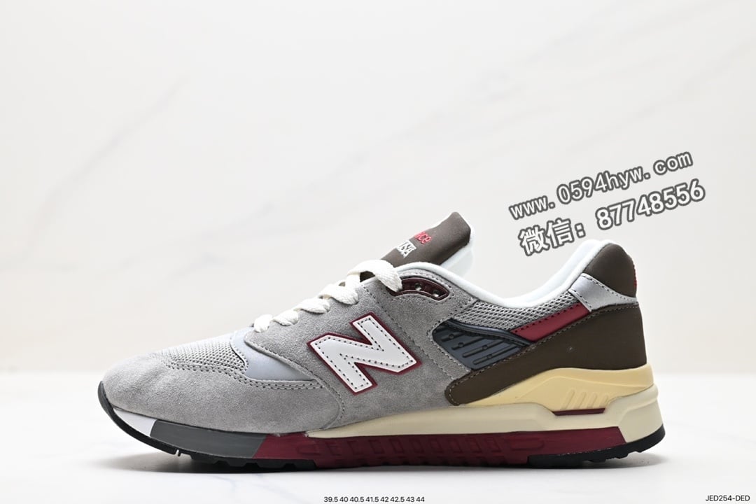 跑鞋, 美产, 新百伦, 慢跑鞋, New Balance - New Balance 新百伦 M998ENE 高端美产系列 复古休闲慢跑鞋 货号：M998GNR ID:JED254-DED