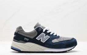 New Balance NB999 经典休闲慢跑鞋 ML999GR #MD+ABZORB技术 防穿刺中足缓震 配色 ML999NV