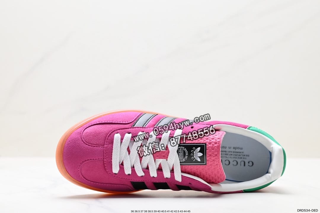 Adidas originals x Gucci Gazelle 联名经典休闲板鞋 ID: DRD534-DED 联名, 板鞋, 休闲板鞋, Originals, Original, Gucci, adidas Originals, Adidas - Adidas originals x Gucci Gazelle 联名经典休闲板鞋 ID: DRD534-DED