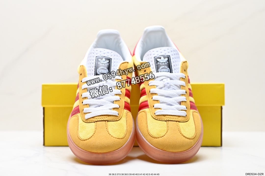 Adidas Gucci Gazelle 联名板鞋
德训鞋休闲鞋
尺码:36-45
ID:DRD534-DED 联名, 板鞋, 休闲鞋, Gucci, Gazelle, Adidas - Adidas Gucci Gazelle 联名板鞋
德训鞋休闲鞋
尺码:36-45
ID:DRD534-DED