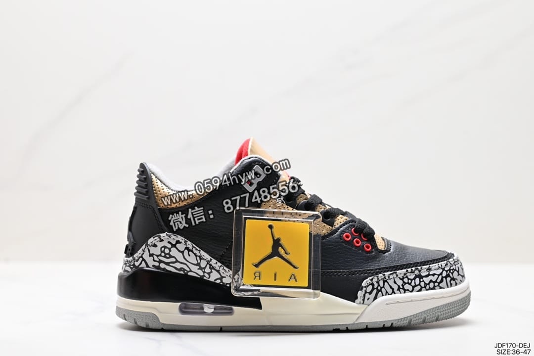 耐克 Nike Air Jordan 3 Retro Knicks 中帮篮球鞋 货号：CK5692-600