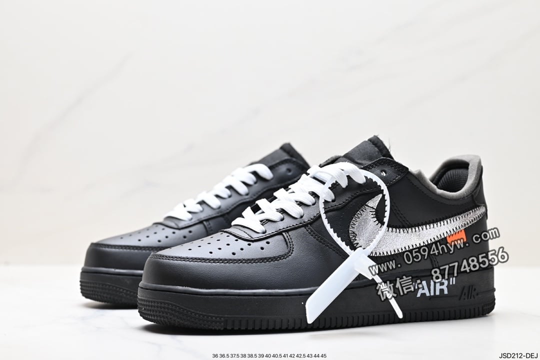 空军一号, 板鞋, OFF-WHITE x, Off-White, Nike Air Force 1, Nike Air, NIKE, Air Force 1 - OFF-White x Nike Air Force 1 OW联名空军一号低帮运动板鞋 灰色 货号：AV5210 001