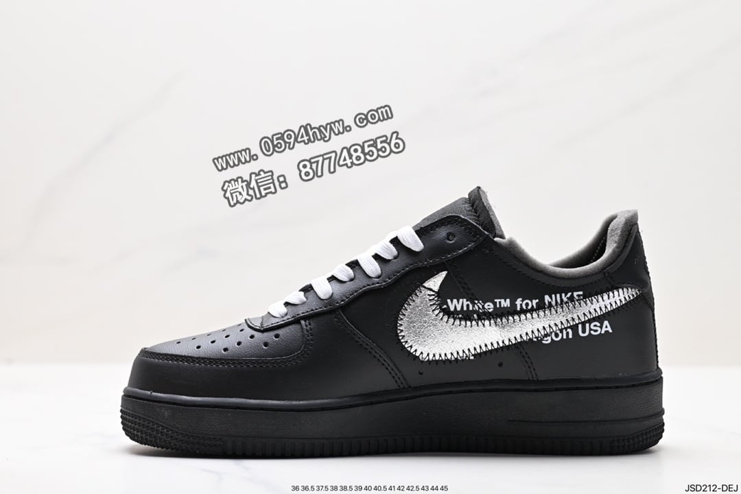 空军一号, 板鞋, OFF-WHITE x, Off-White, Nike Air Force 1, Nike Air, NIKE, Air Force 1 - OFF-White x Nike Air Force 1 OW联名空军一号低帮运动板鞋 灰色 货号：AV5210 001