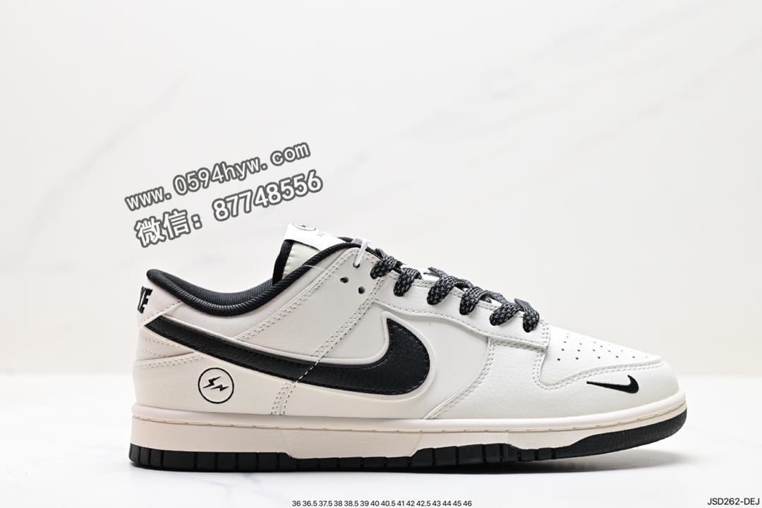 Nike DuNike Low Retro ”DIY高端定制“ 低帮休闲运动板鞋 原装头层材料 清洁度 电绣工艺 皮料切割干净无任何毛边
货号：DD1391-122
尺码：36 36.5 37.5 38 38.5 39 40 40.5 41 42 42.5 43 44 45
ID:JSD262-DEJ