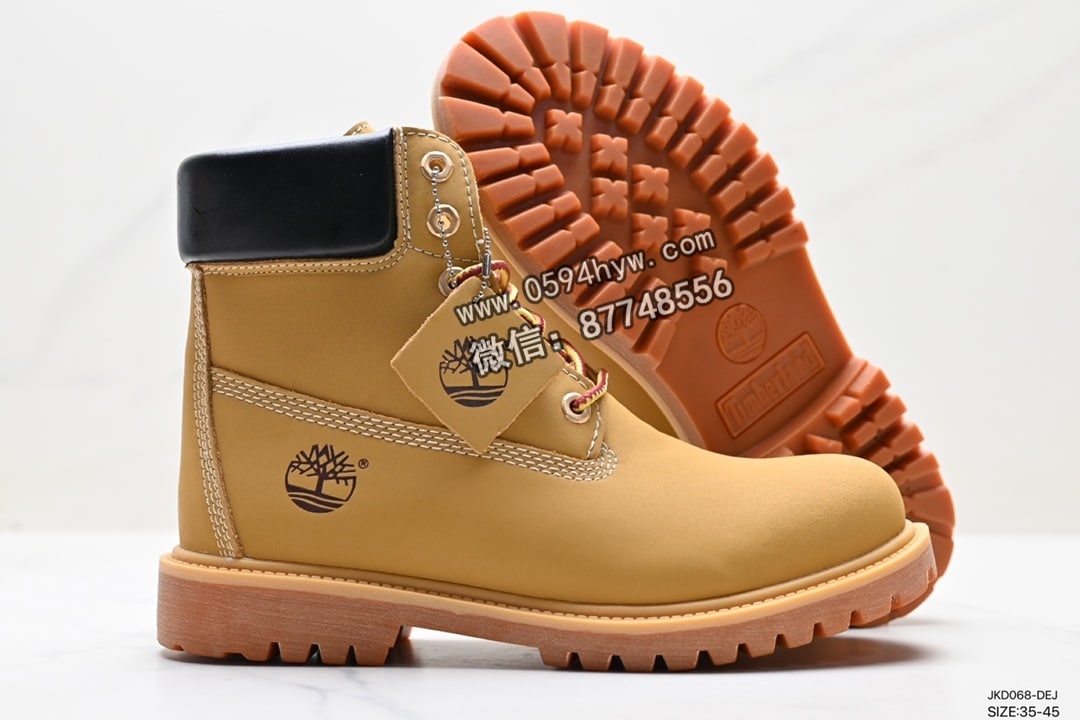 马丁靴, 加绒, Timberland, KD, 85, 2023 - Timberland 添柏岚 天伯伦 马丁靴 大黄靴 货号: JKD068