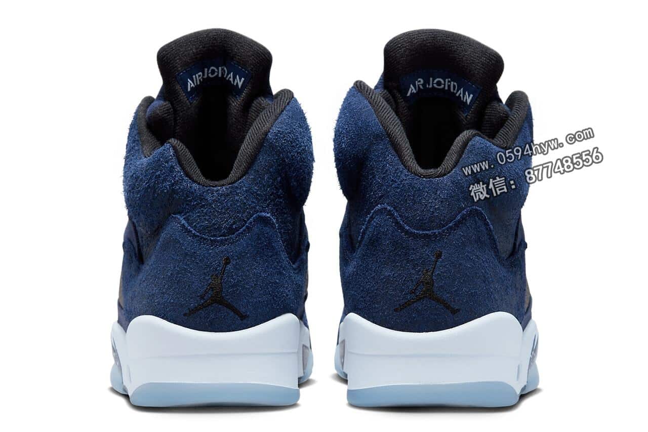 篮球鞋, Midnight Navy, Jumpman, FD6812-400, AJ5, AJ, Air Jordan 5 - "倒计时！海军蓝色AJ5席卷而来，品质感十足！"