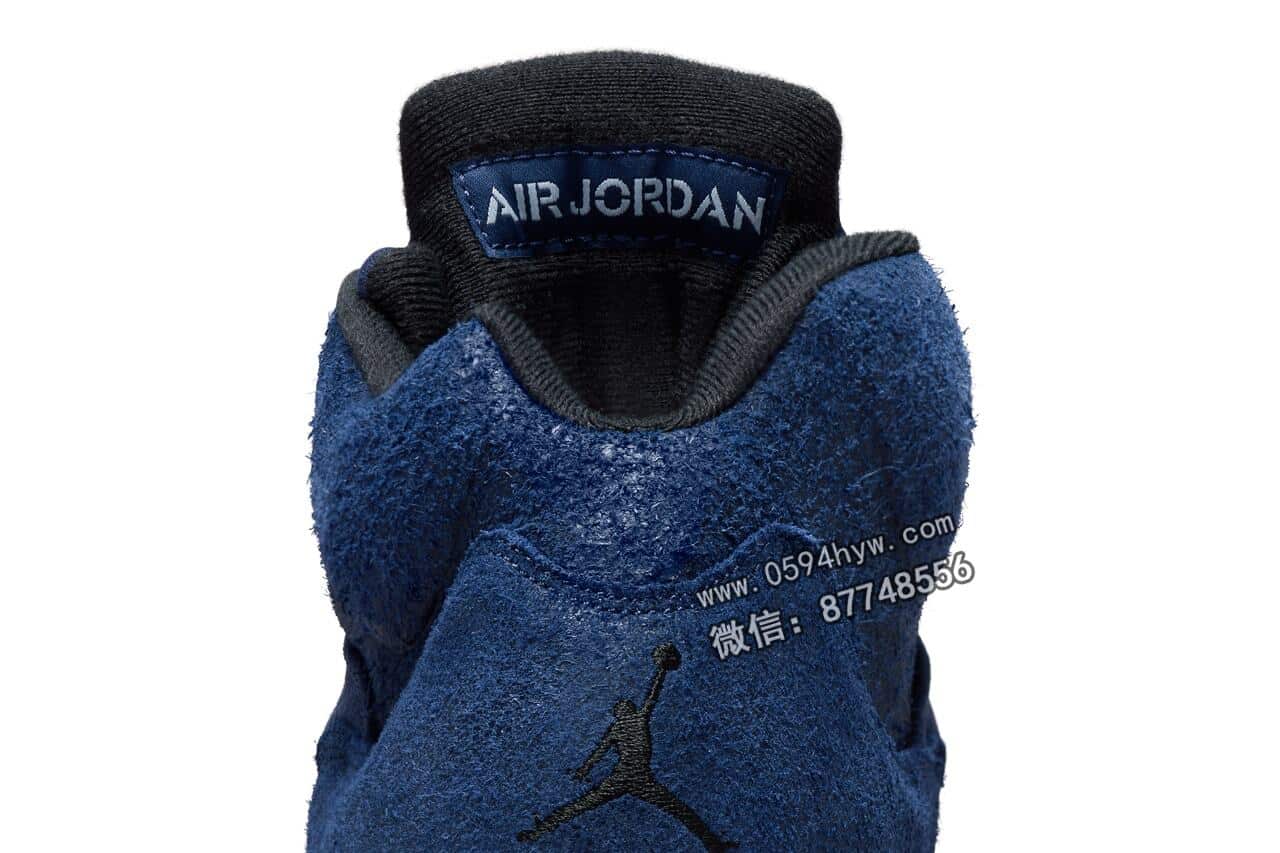 篮球鞋, Midnight Navy, Jumpman, FD6812-400, AJ5, AJ, Air Jordan 5 - "倒计时！海军蓝色AJ5席卷而来，品质感十足！"