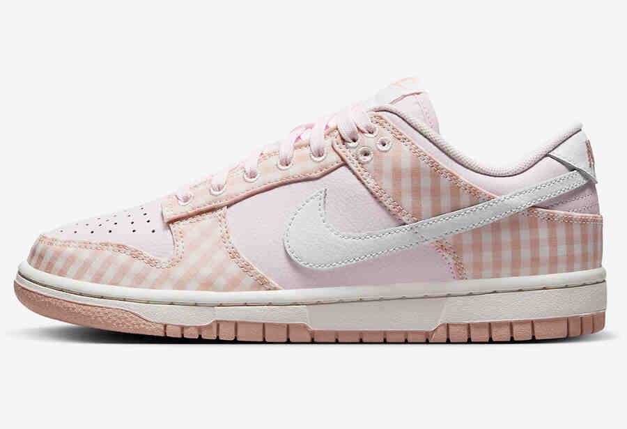 全新配色 Nike Dunk Low 悄然推出，尽显甜美少女风范！