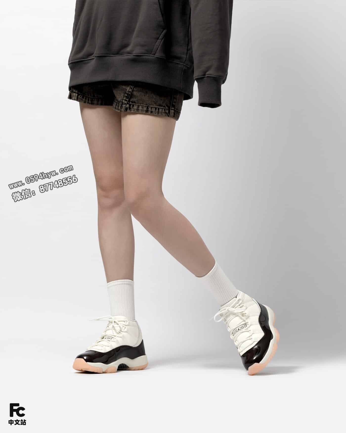 WMNS, Neapolitan, AR0715-101, AJ11, Aj1, AJ, Air Jordan 11 - "‘樱花之恋’AJ11——百看不厌，小姐姐实地展示其颜值魅力！"