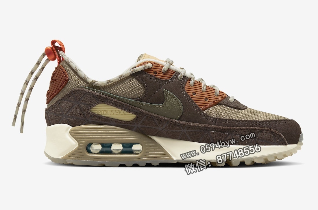 NIKE, FV1176-247, Baroque Brown, Air Max 90 SE, Air Max 90, Air Max, AI - "户外风"穿搭体验全新升级！全新配色 Air Max 90 即将震撼亮相！