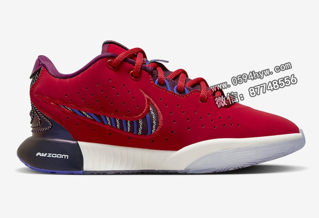 爆米花, NIKE, LeBron 21 GS, LBJ2, James Theater, James, FN4305-600 - 全新 LBJ21 官方发布官图！引人注目细节设计独具匠心！