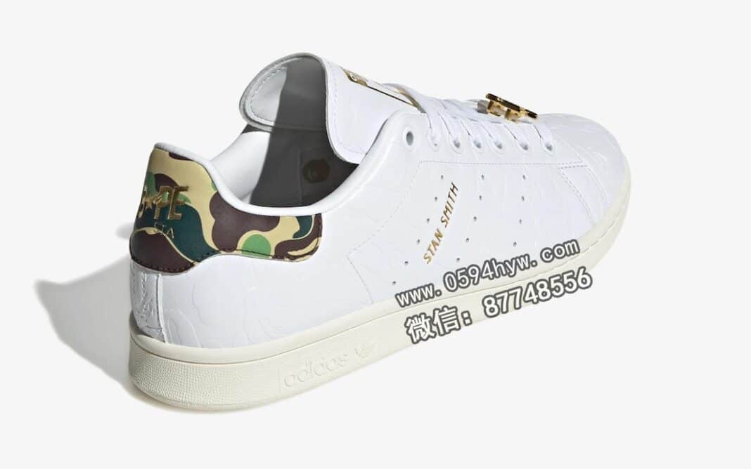 联名, 小白鞋, Stan Smith, IG1115, BAPE, adidas Originals, 30th Anniversary - 曝光！BAPE与三叶草推出全新联名款小白鞋！