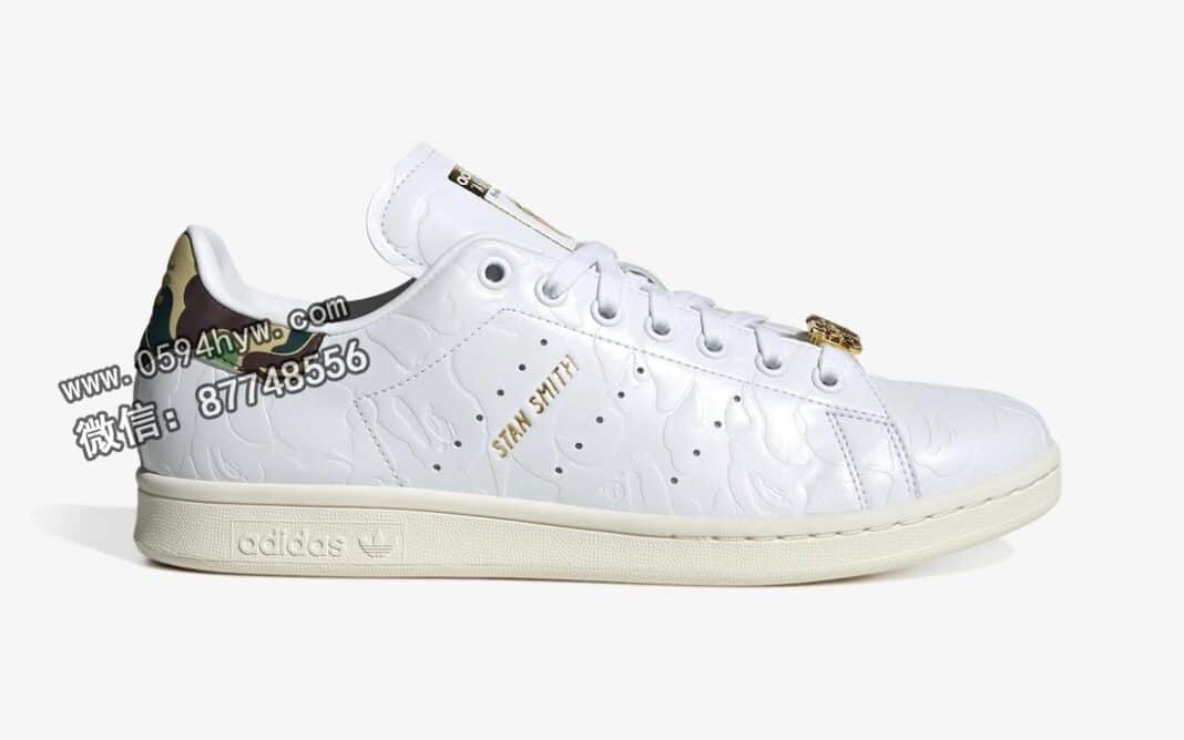 联名, 小白鞋, Stan Smith, IG1115, BAPE, adidas Originals, 30th Anniversary - 曝光！BAPE与三叶草推出全新联名款小白鞋！