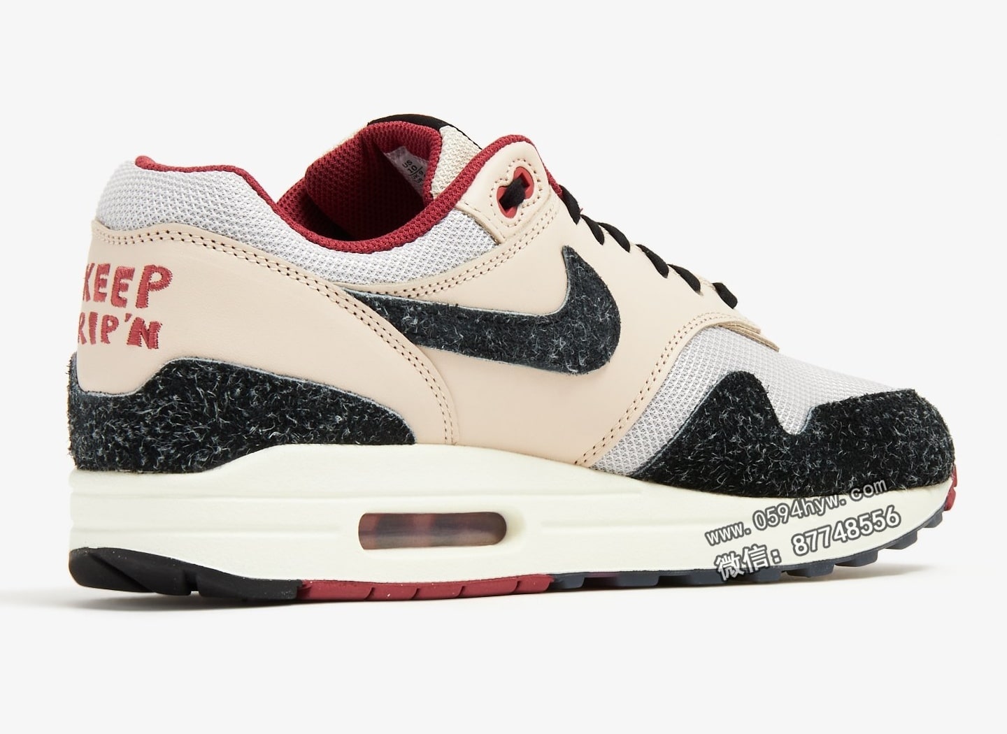 Air Max 1时隔15年再次露面!正宗实物曝光! Nike Air Max 1, Nike Air, Keep Rippin Stop Slippin 2.0, FD5743-200, Air Max 1, Air Max, AI - Air Max 1时隔15年再次露面!正宗实物曝光!