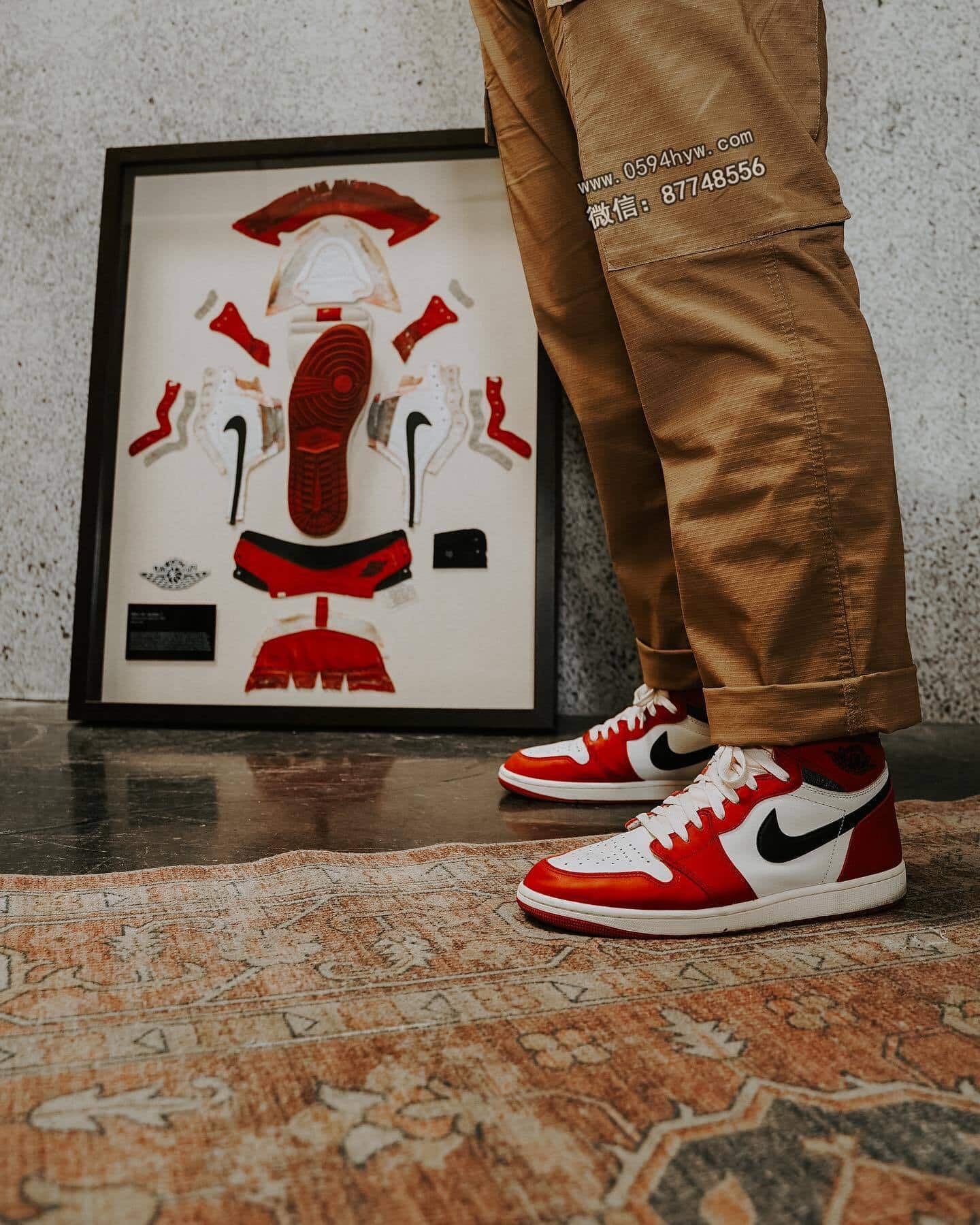 球鞋画框, 球鞋DIY, 旧鞋DIY, Swoosh, Jordan, Air Jordan 4, Air Jordan, 2023 - 千万不要丢掉穿旧的球鞋！掌握这一技巧，让它们立刻变身为艺术品！