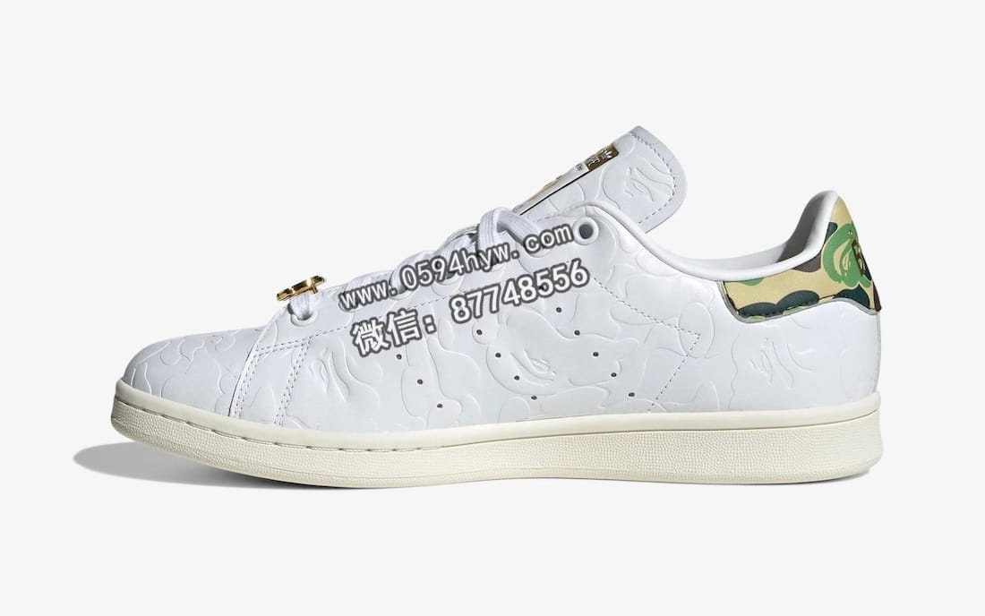 阿迪达斯, 阿迪, Stan Smith, PE, BAPE, Adidas Stan Smith, 2023 - BAPE x 阿迪达斯Stan Smith “30周年”将于2023年11月发布