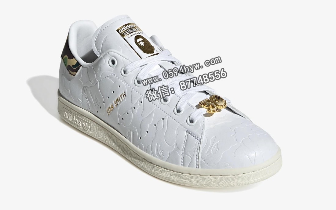 阿迪达斯, 阿迪, Stan Smith, PE, BAPE, Adidas Stan Smith, 2023 - BAPE x 阿迪达斯Stan Smith “30周年”将于2023年11月发布