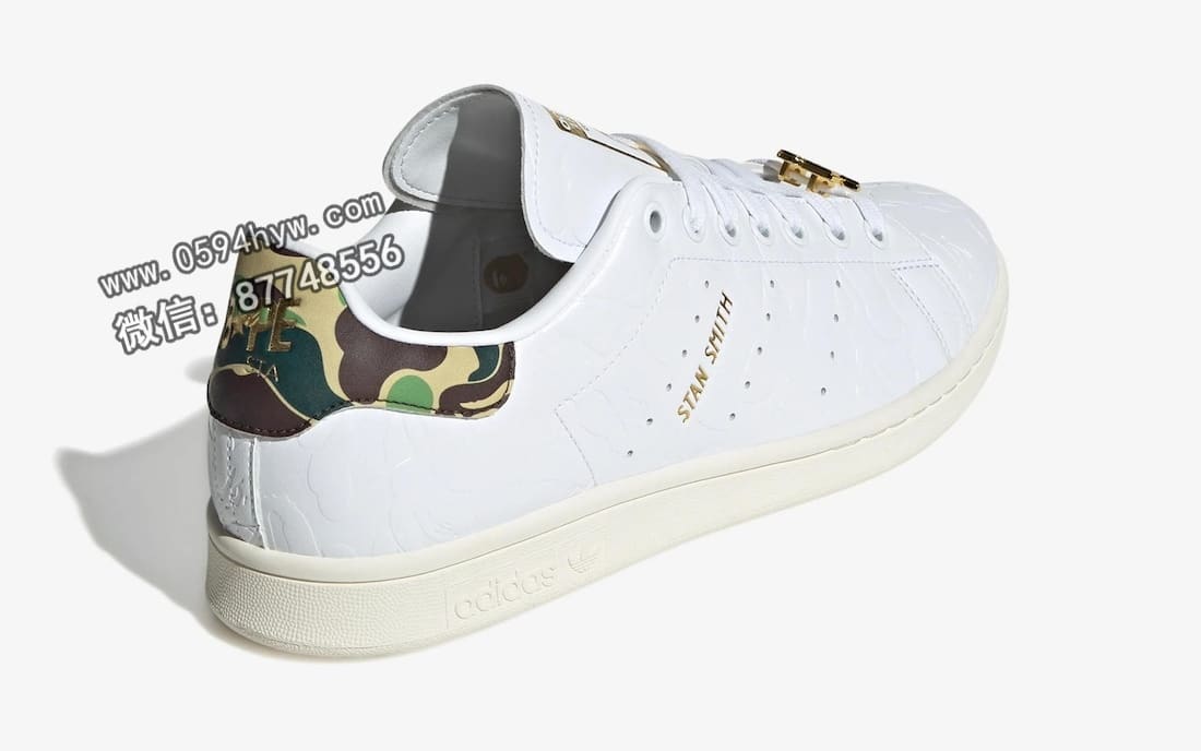 阿迪达斯, 阿迪, Stan Smith, PE, BAPE, Adidas Stan Smith, 2023 - BAPE x 阿迪达斯Stan Smith “30周年”将于2023年11月发布