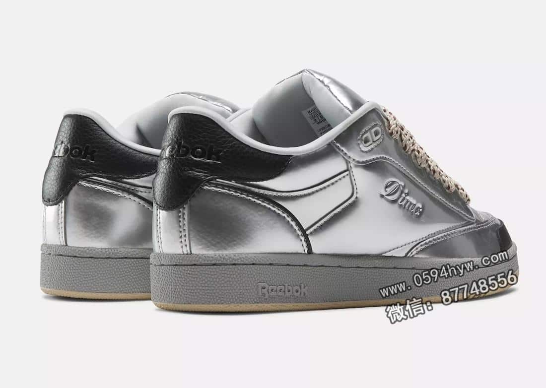 Reebok Club C, REEBOK, Dime, 2023 - Dime x Reebok 俱乐部 C Bulc “银色金属” 将于2023年11月发布。