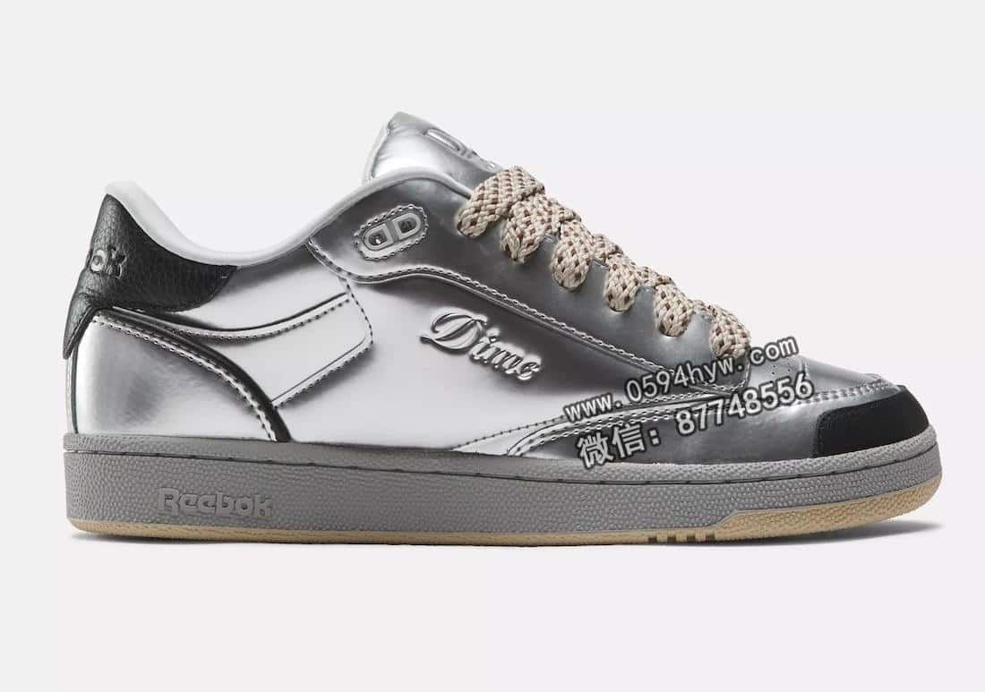 Reebok Club C, REEBOK, Dime, 2023 - Dime x Reebok 俱乐部 C Bulc “银色金属” 将于2023年11月发布。