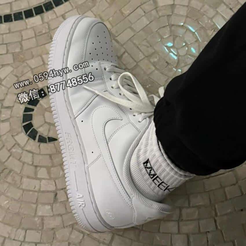 Nike Air Force 1 Low, Nike Air Force 1, Nike Air, NIKE, fragment design, Air Force 1 - 2024年发布Fragment Design x Nike Air Force 1 Low“白色”