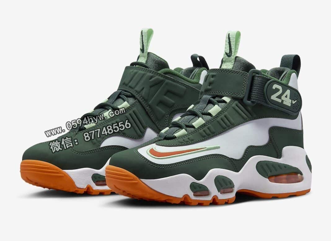 耐克 Air Griffey Max 1 GS “迈阿密飓风” 将于2024年春季发售