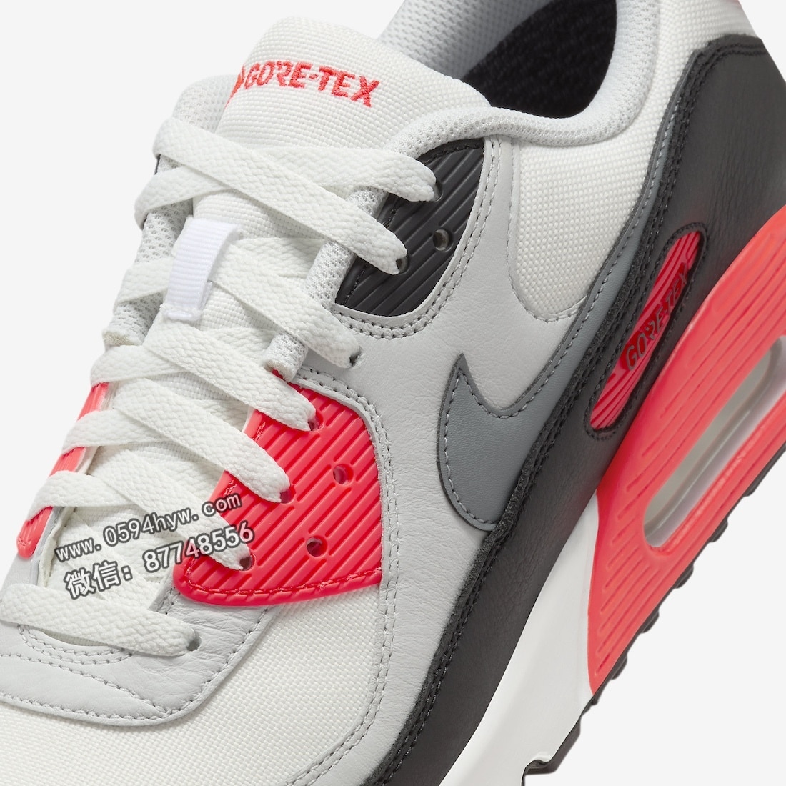 耐克, Nike Air Max 90, GORE-TEX, Air Max 90, Air Max, AI, 2024 - 2024年1月发售的耐克Air Max 90 Gore-Tex “亮红色”