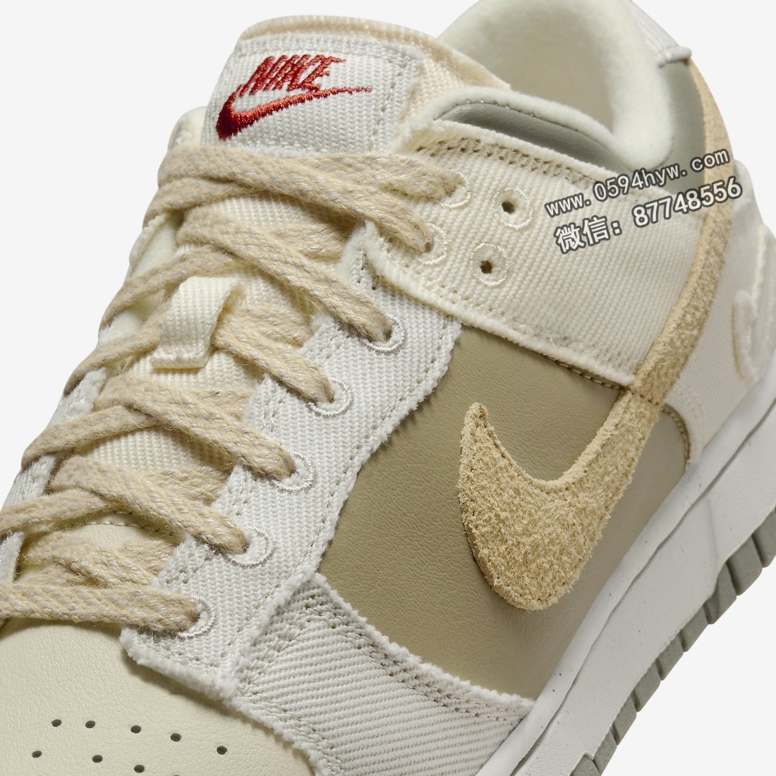 耐克, Swoosh, Nike Dunk Low, Nike Dunk, EVA, Dunk Low, Dunk, 2024 - 2024年2月发布的耐克Dunk Low“芝麻/雪花白”