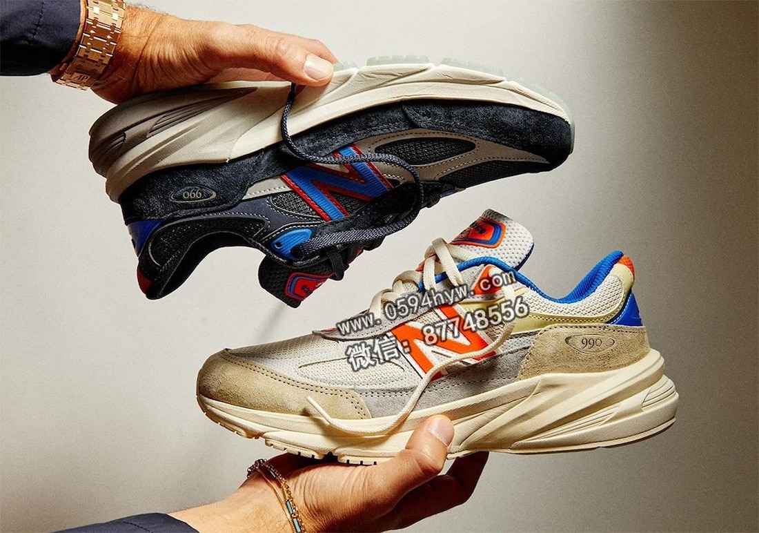 Ronnie Fieg, New Balance 990v6, New Balance 990, New Balance, KITH - Ronnie Fieg的Kith x New Balance 990v6系列受到纽约尼克斯队和麦迪逊广场花园的启发