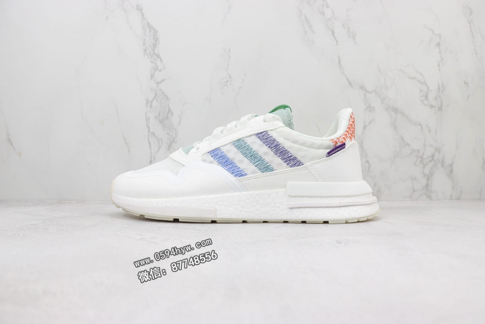 Adidas ZX500 RM Boost OG 爆米花百搭复古慢跑鞋 货号: DB3510