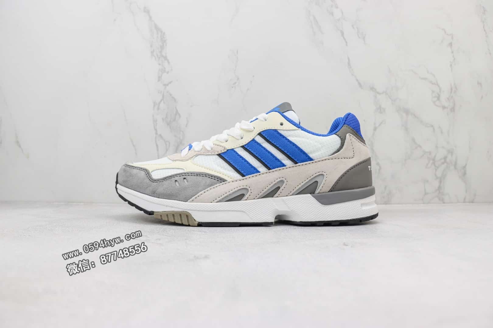 Adidasidas originals Torsion 复古运动鞋 灰蓝 货号：IE4213